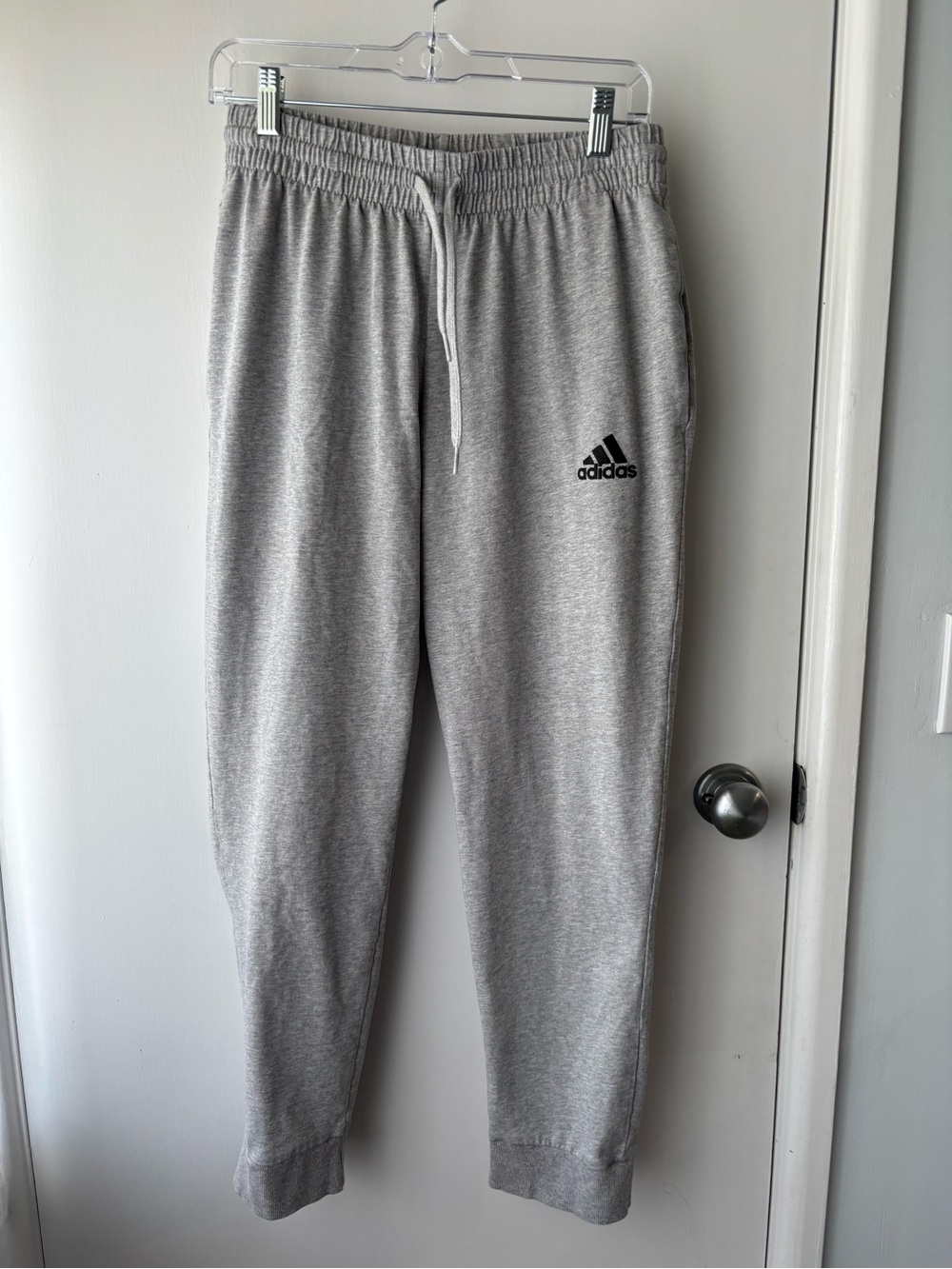 adidas Gray Men's Fleece Joggers